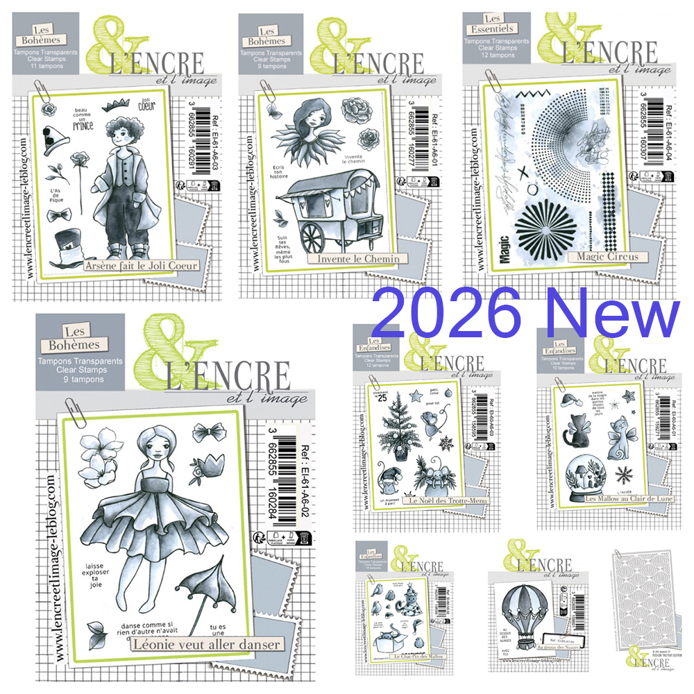 New in June 2026 Les Petits Dé - Rubber Stamp Blank avis et prix