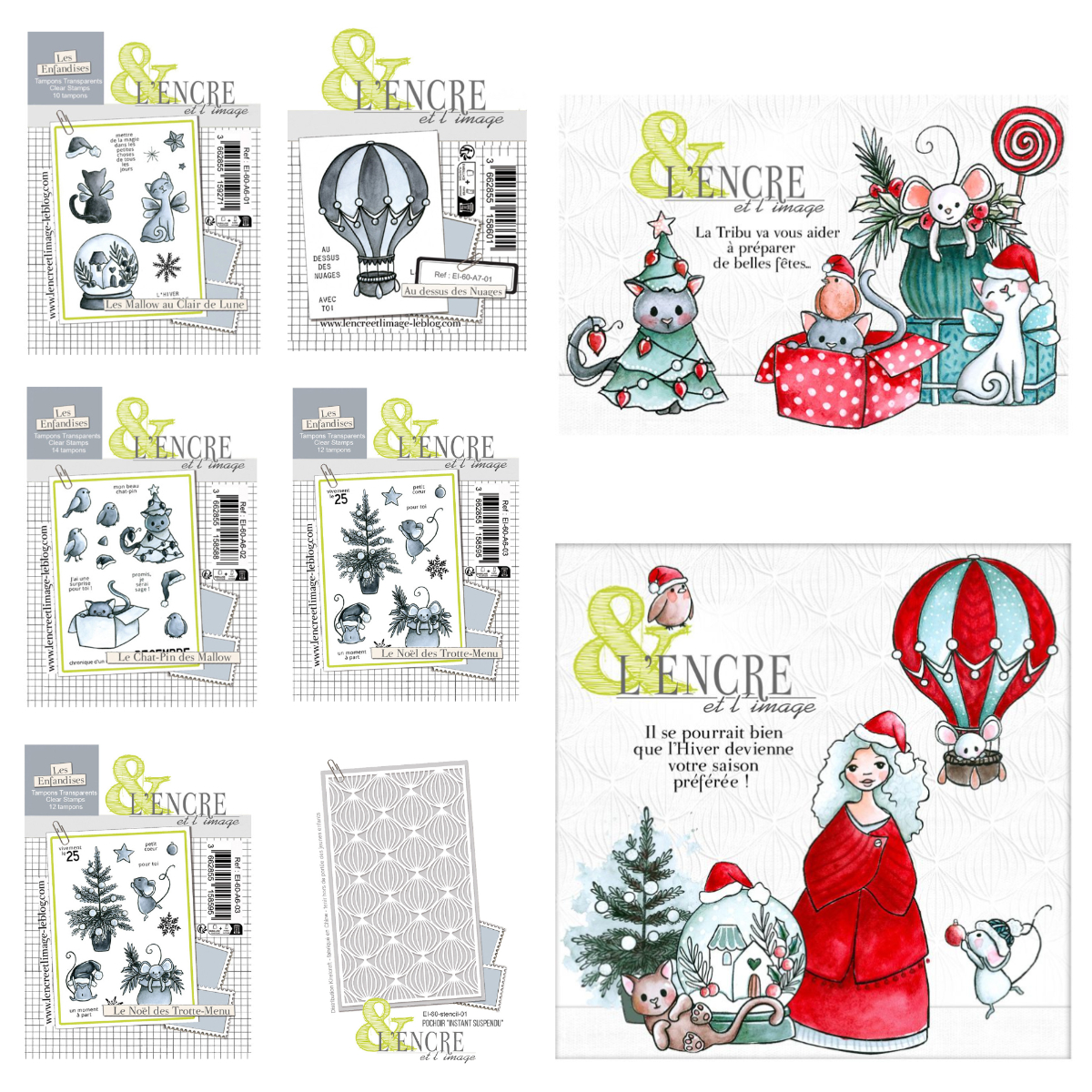 New in June 2026 Les Petits Dé - Rubber Stamp Blank avis et prix