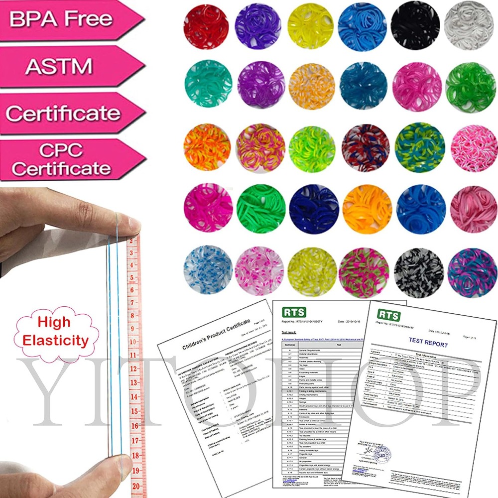 12080+ Loom Bands Set, Rubber  - Art Craft Idea avis et prix