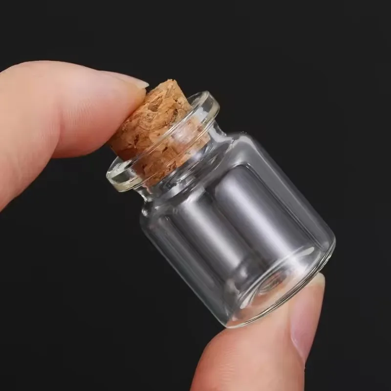 Small Glass Bottles with Cork  - Art Craft Letter A avis et prix
