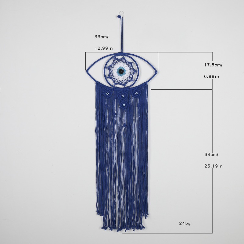 Nordic Handwoven Evil Eye Tape - Art Craft Decoration avis et prix