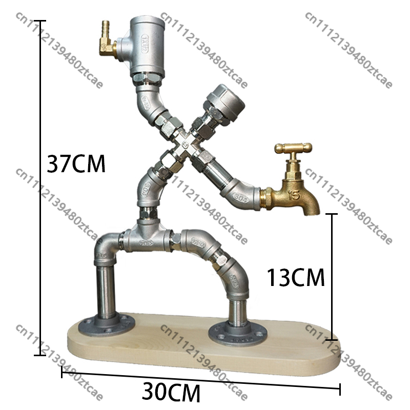 Stainless Steel Water Pipe Orn - Art Craft Cafe avis et prix
