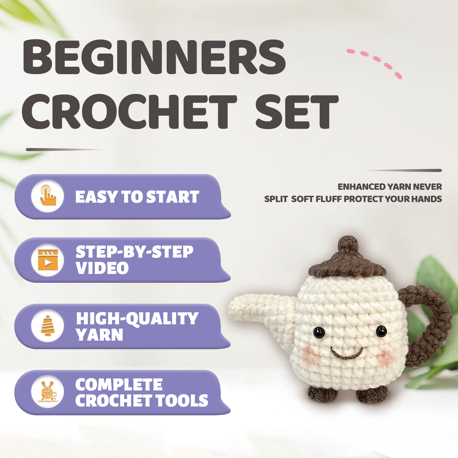 YAMAXIN 1PC DIY Crochet Kit fo - Art Craft Yarn avis et prix
