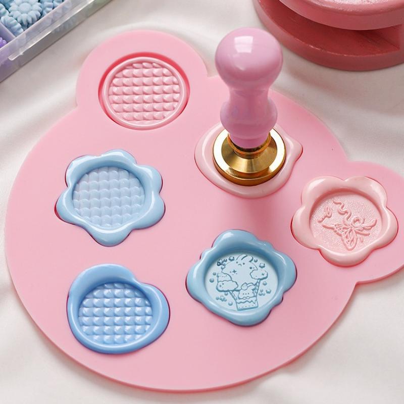 Wax Seal Stamp Silicone Mold P - Rubber Stamp Blank avis et prix