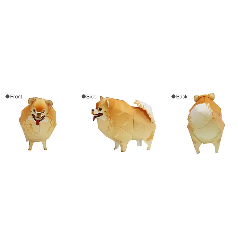 Pomeranian Dog Folding Origami - Art Craft Center avis et prix