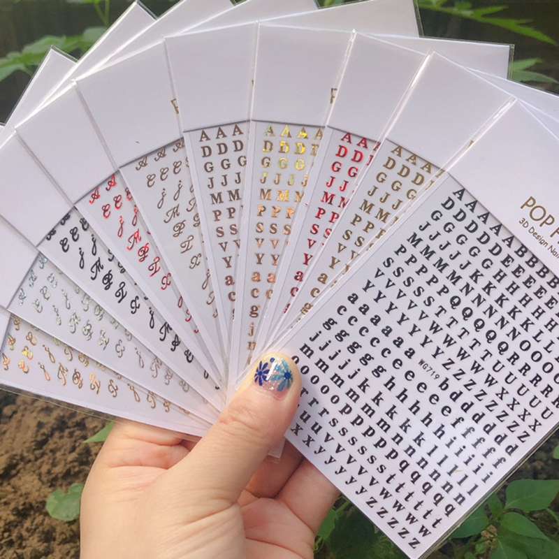 26 Alphabet Stickers Glitter S - Art Craft Letter A avis et prix