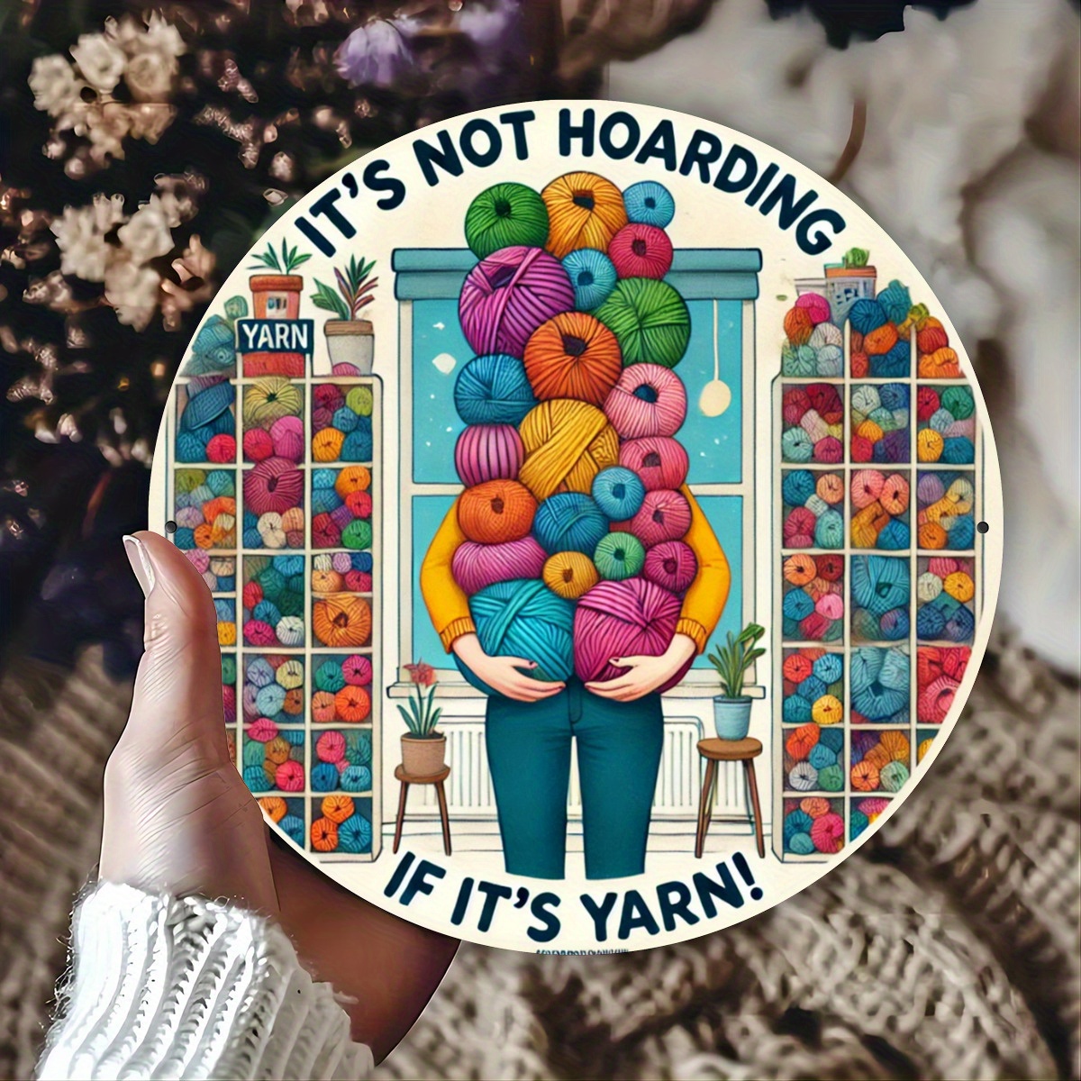 1pc If It's Yarn, It's Not Hoa - Art Craft Yarn avis et prix
