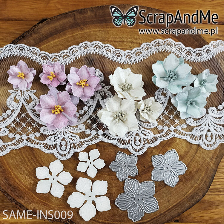 Butterfly Doily Flowers Frame  - Rubber Stamp Blank avis et prix