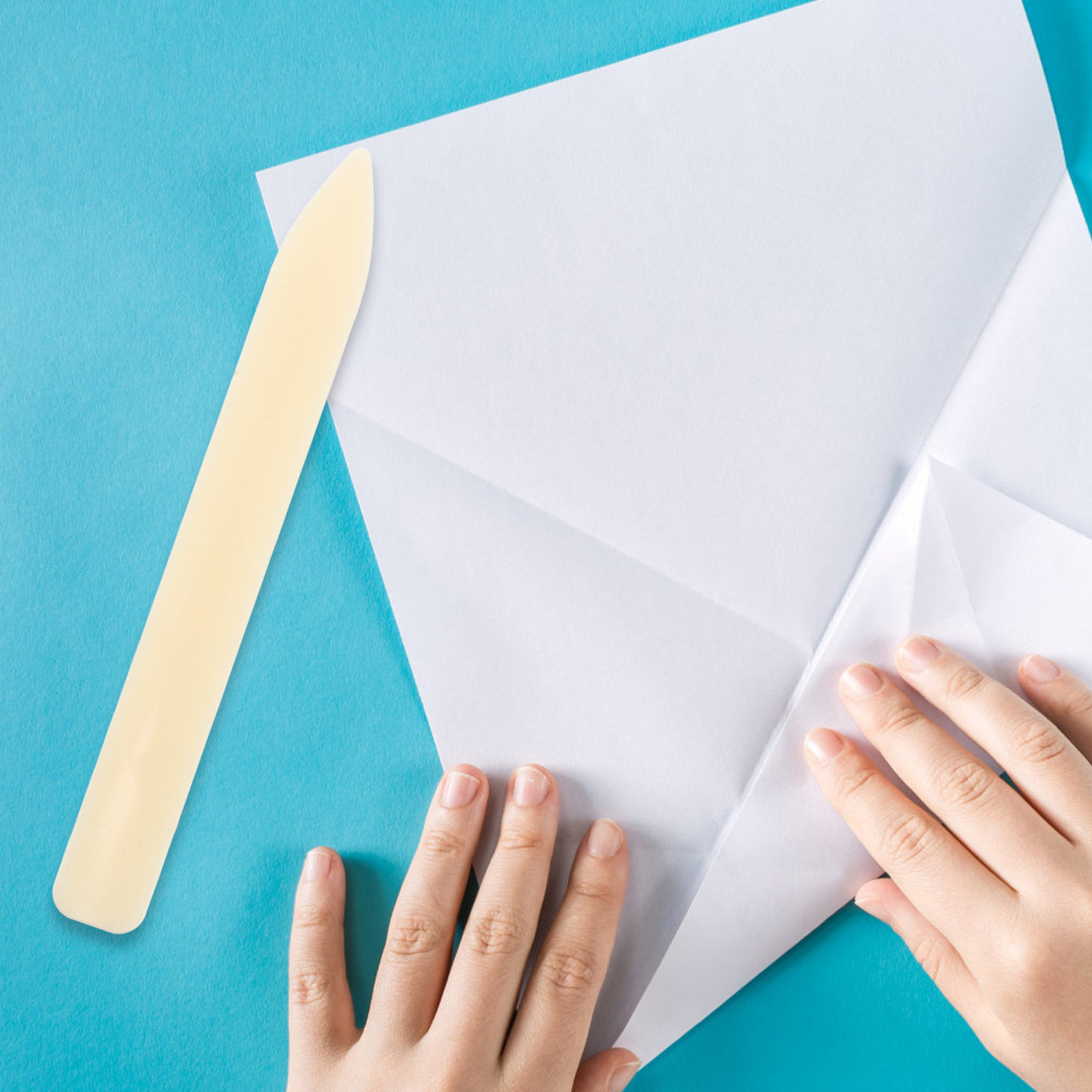 8Pcs Plastic Bone Folder Set V - Bookbinding Supply Kit avis et prix