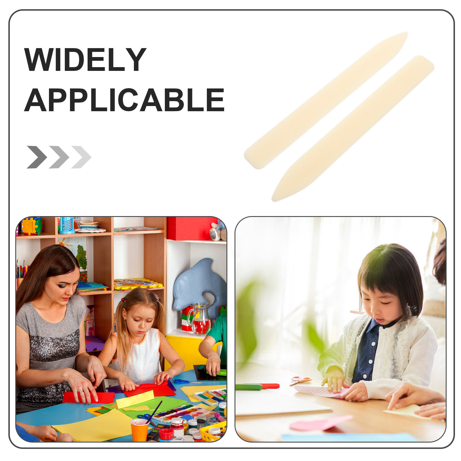 8Pcs Plastic Bone Folder Set V - Bookbinding Supply Kit avis et prix