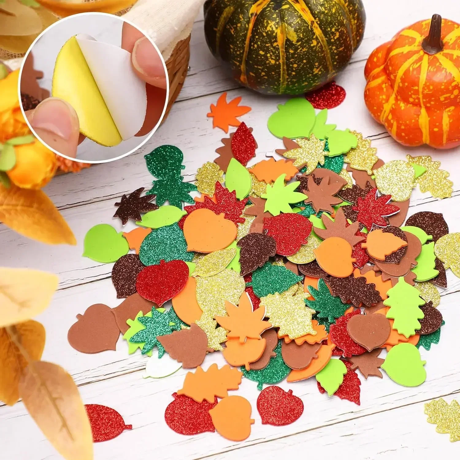 Thanksgiving, Fall Craft Kit F - Art Craft Leaves avis et prix