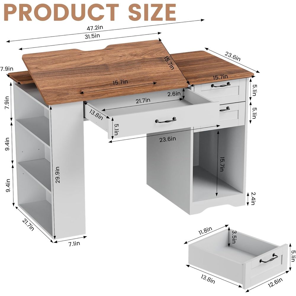 Adjustable Desk with Storage a - Art & Craft Toys For Kids avis et prix