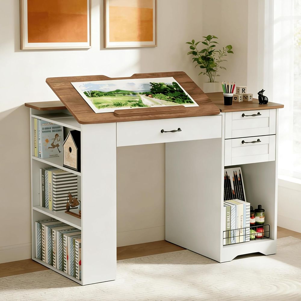 Adjustable Desk with Storage a - Art & Craft Toys For Kids avis et prix