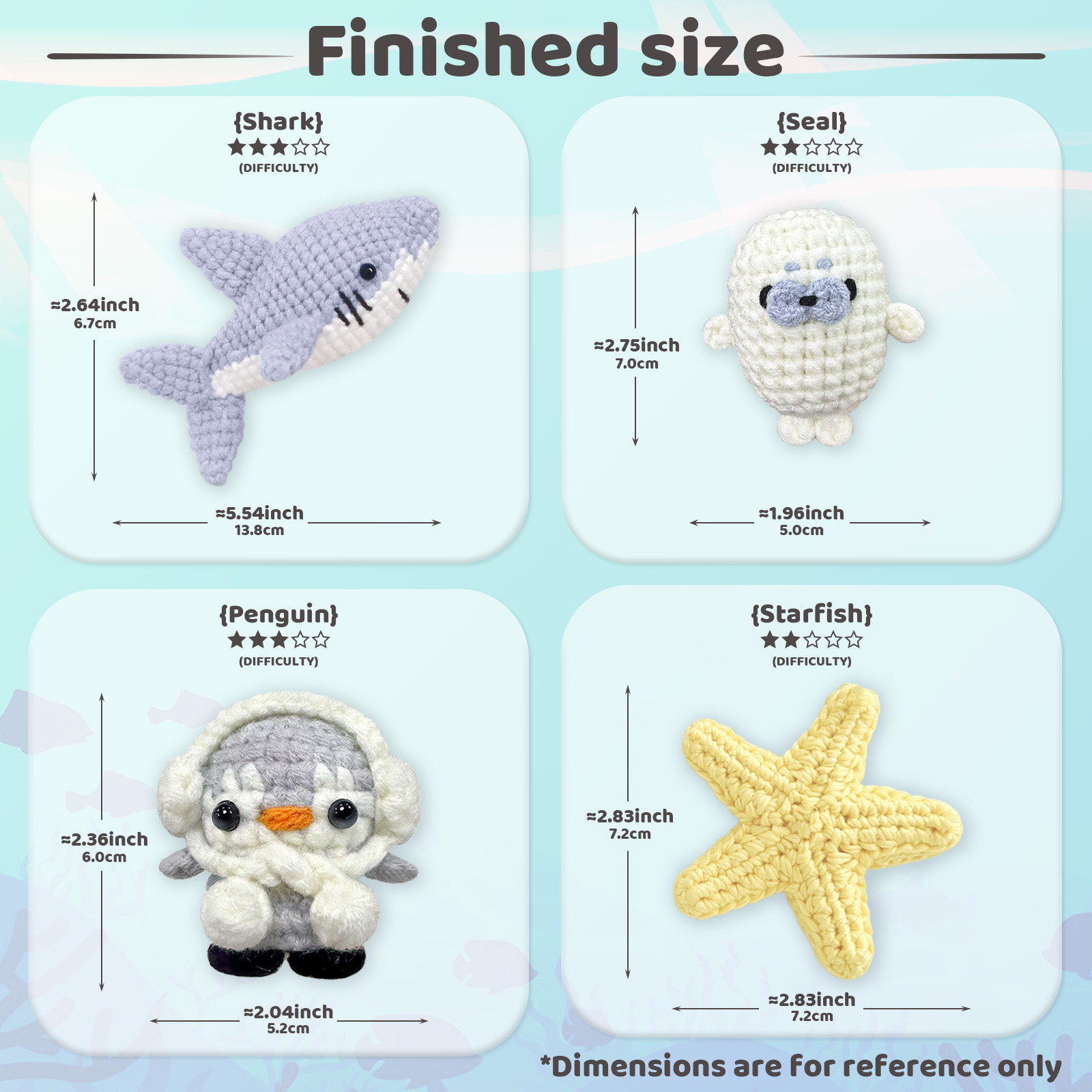 YAMAXIN 4PCS DIY Crochet Kit f - Art Craft Yarn avis et prix
