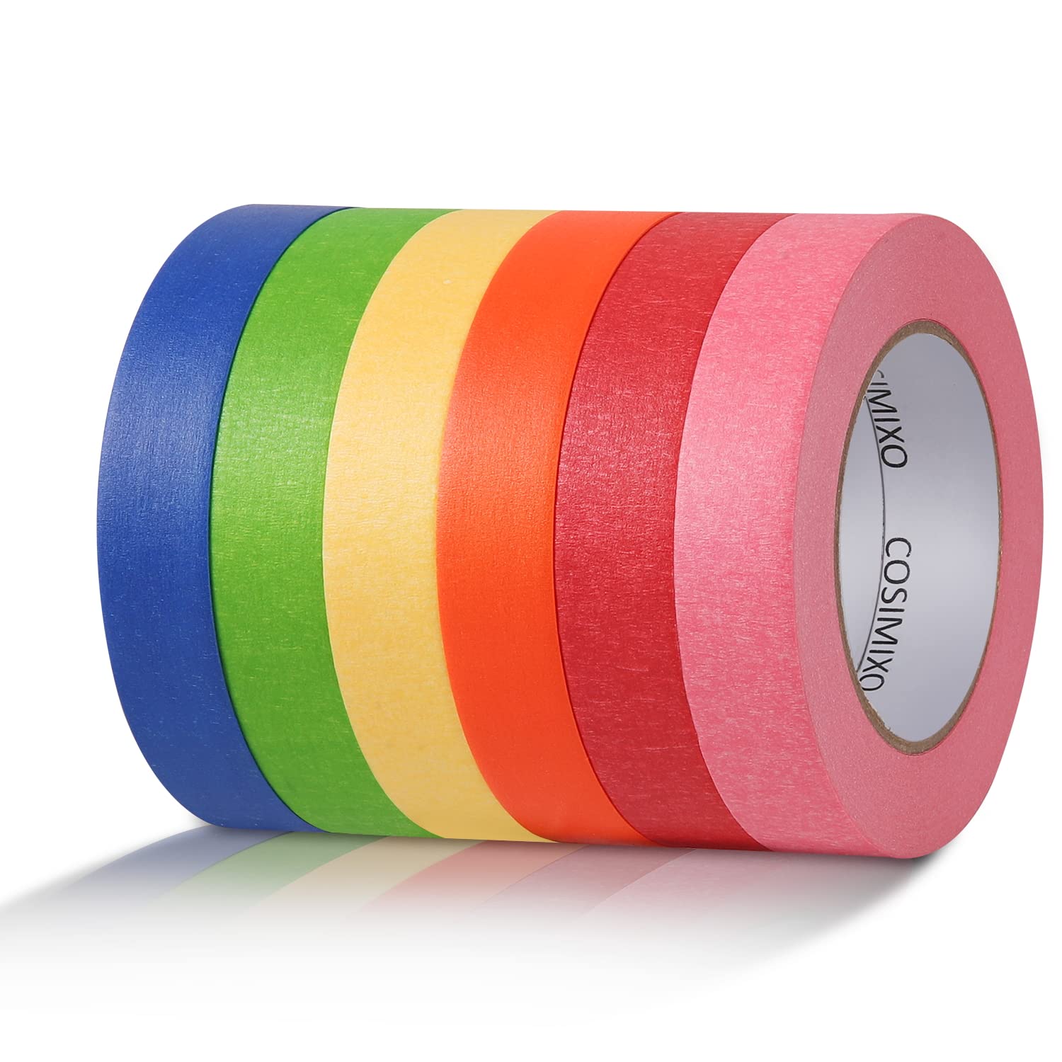 6 Colored Masking Tape 0.94in  - Art Craft Decoration avis et prix