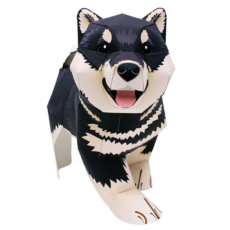 Black Shiba Inu Dog Handmade O - Art Craft Center avis et prix