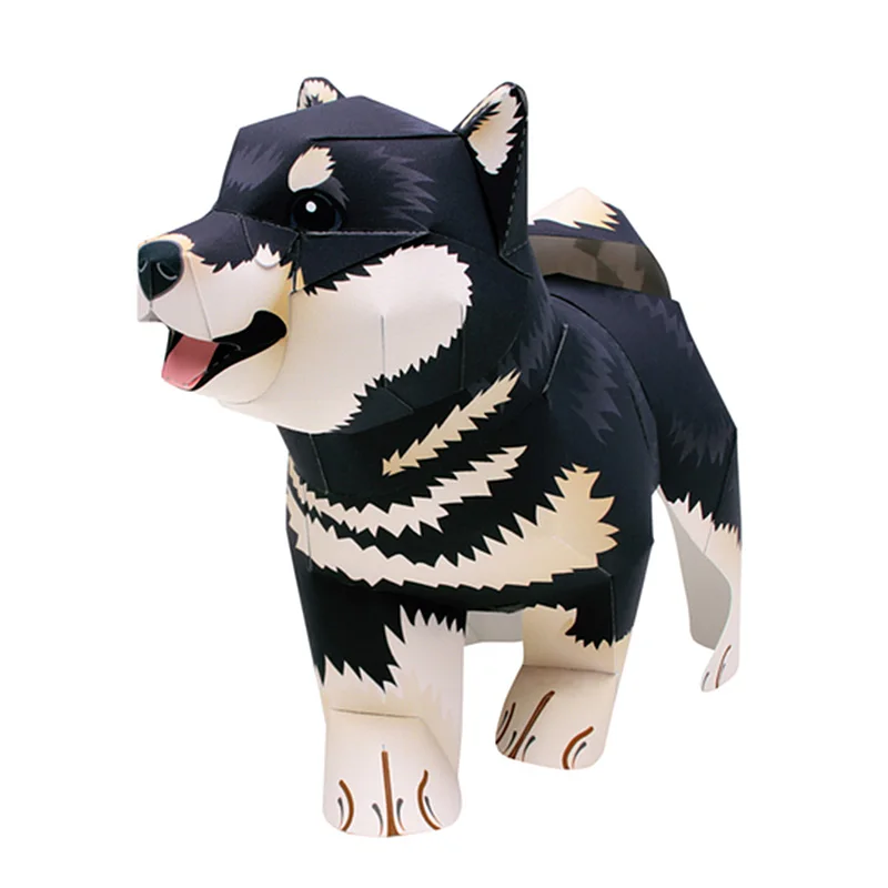 Black Shiba Inu Dog Handmade O - Art Craft Center avis et prix