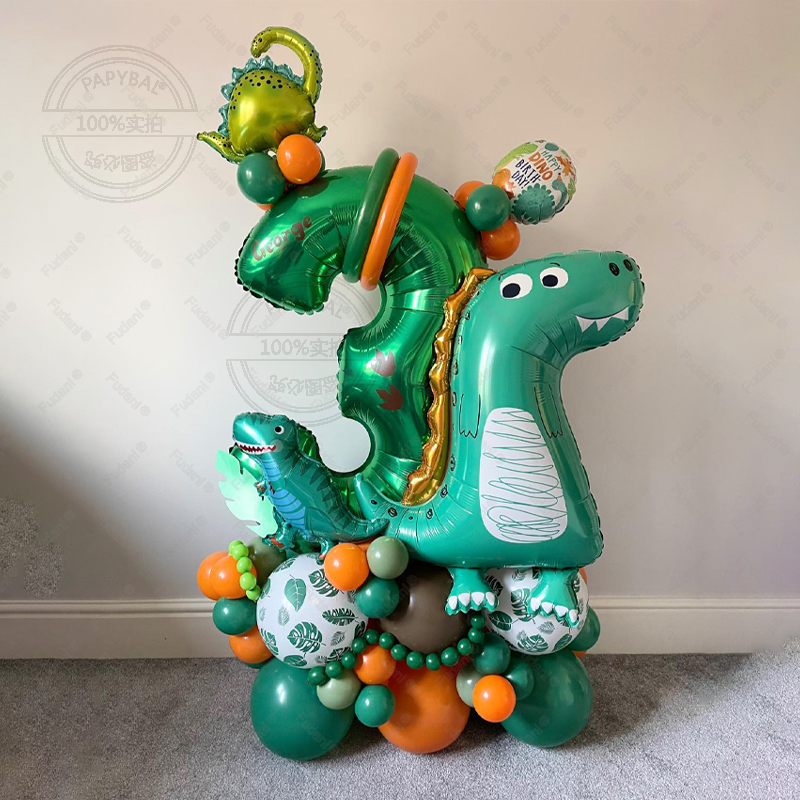 58pcs Carton Green Dinosaur Ba - Art Craft Dinosaur avis et prix