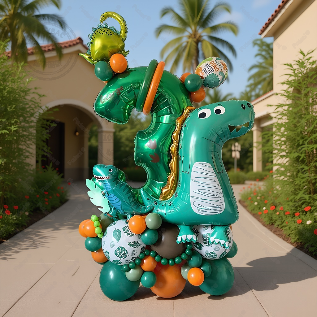 58pcs Carton Green Dinosaur Ba - Art Craft Dinosaur avis et prix