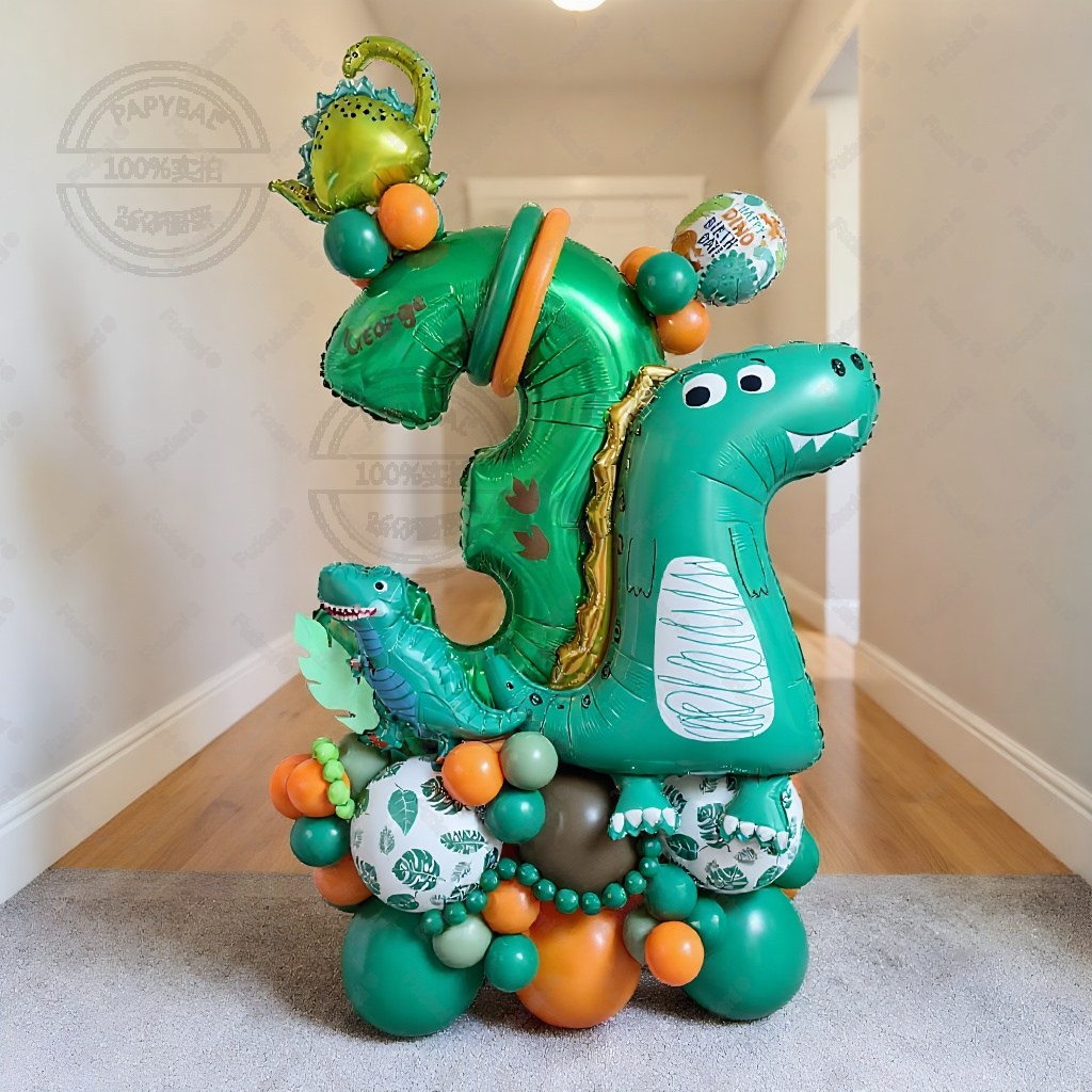58pcs Carton Green Dinosaur Ba - Art Craft Dinosaur avis et prix