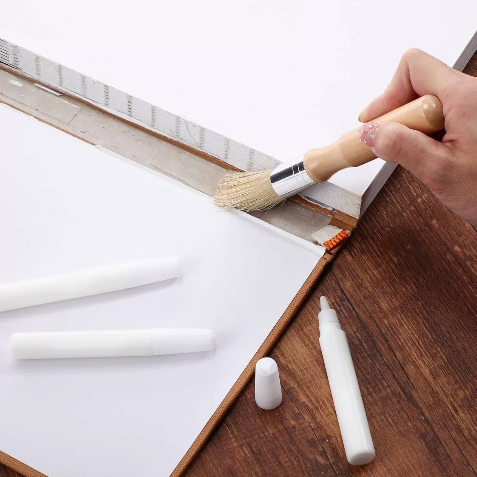 6 Pieces Book Glue and Brush S - Bookbinding Supply Kit avis et prix