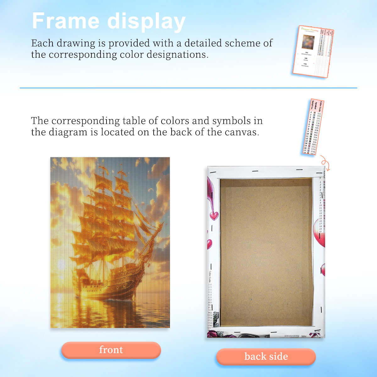 RUOPOTY Golden Sailboat Diamon - Art Craft Idea avis et prix