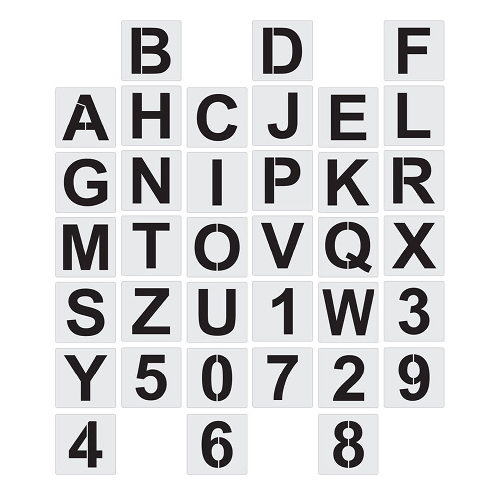 36Pcs Alphabet Number Painting - Art Craft Letter A avis et prix