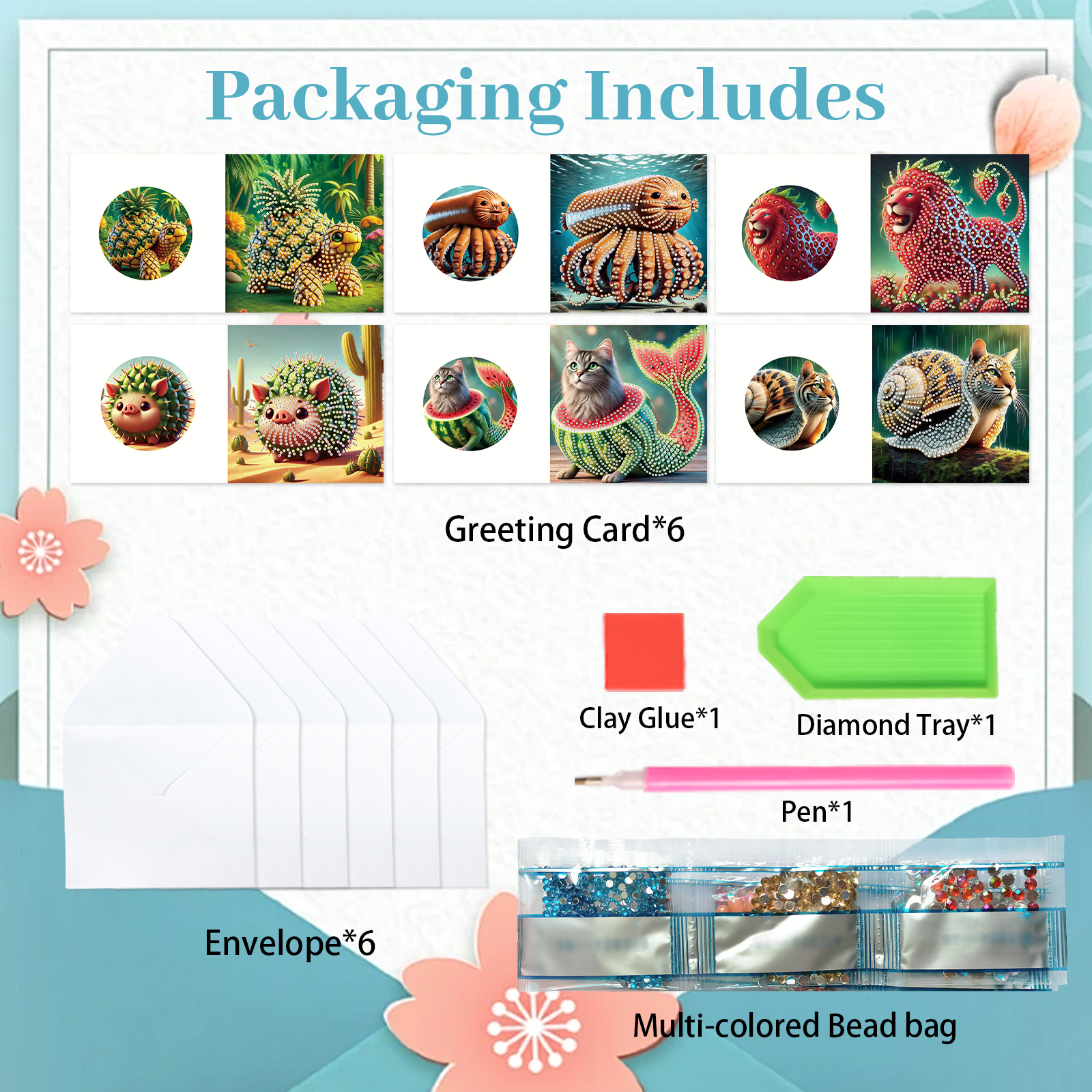 6Pcs Diamond Art Painting Gree - Art Craft Kits avis et prix