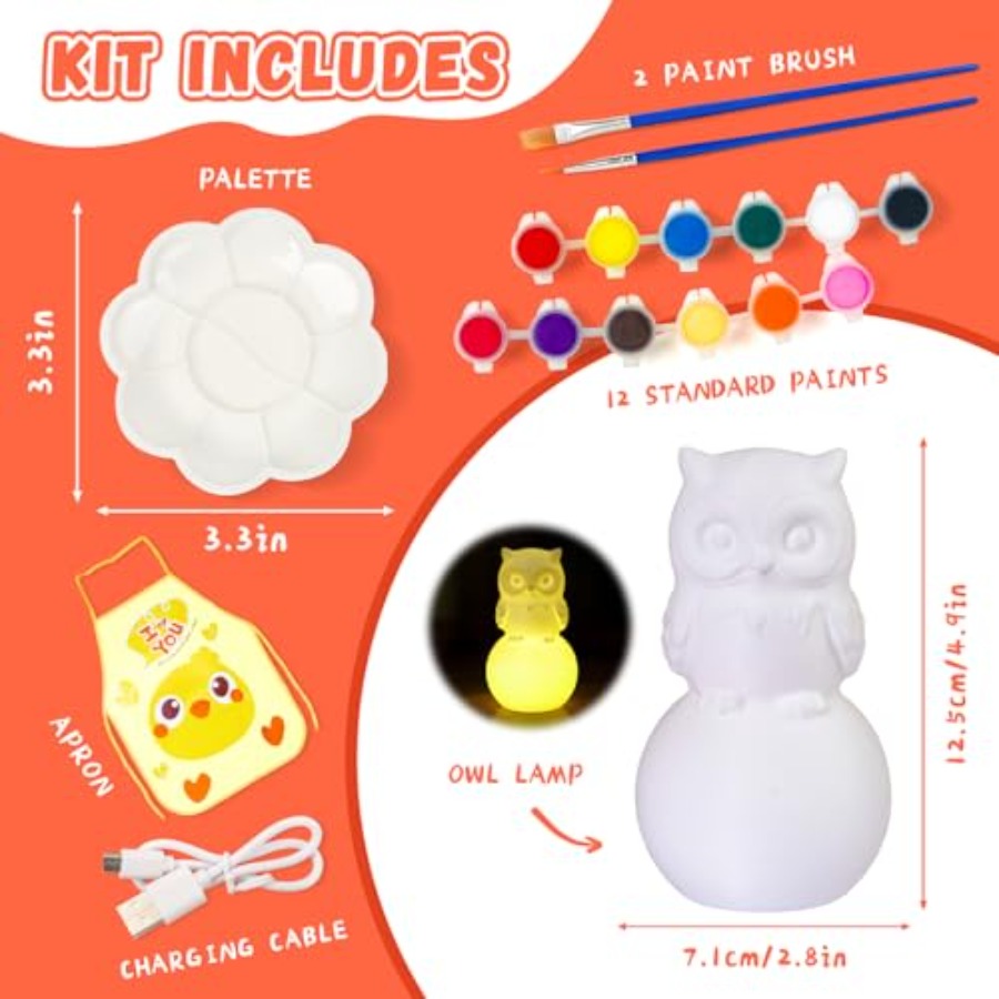 Paint Your Own Lamp Kit, Arts  - Art Craft Kits avis et prix