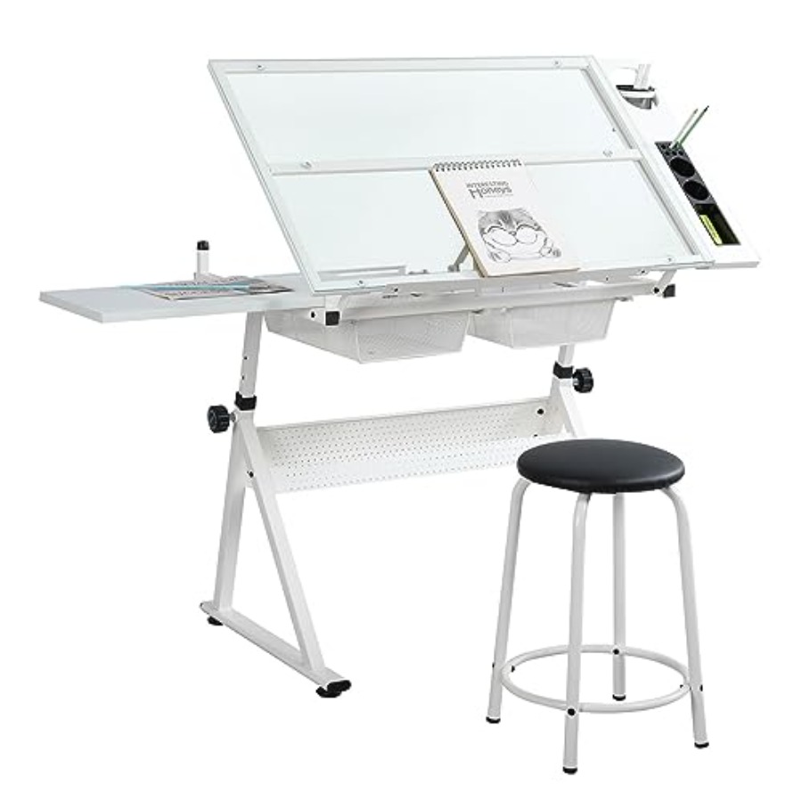 Drafting Table with Stool Mode - Art & Craft Toys For Kids avis et prix