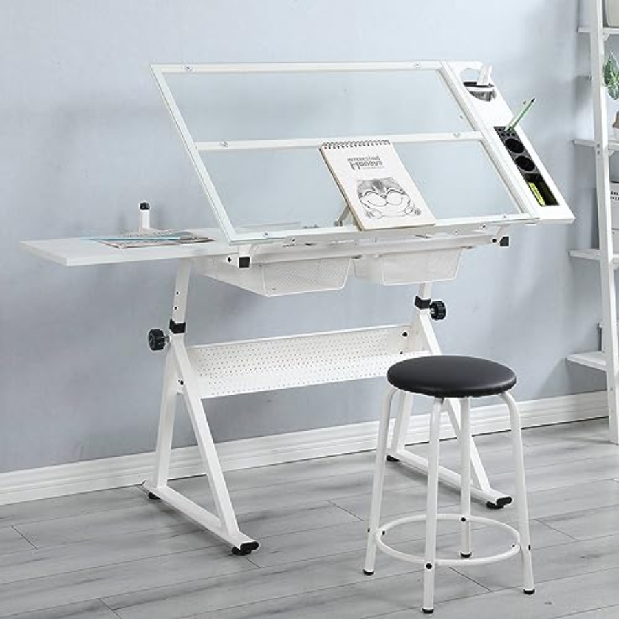 Drafting Table with Stool Mode - Art & Craft Toys For Kids avis et prix