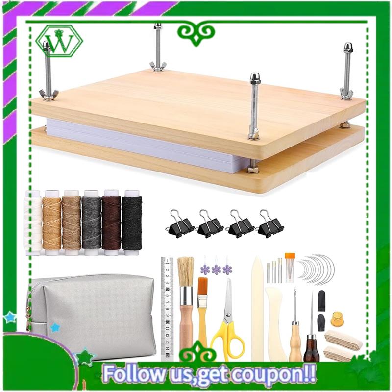 Reliable-Kits Wooden Book Pres - Bookbinding Supply Kit avis et prix