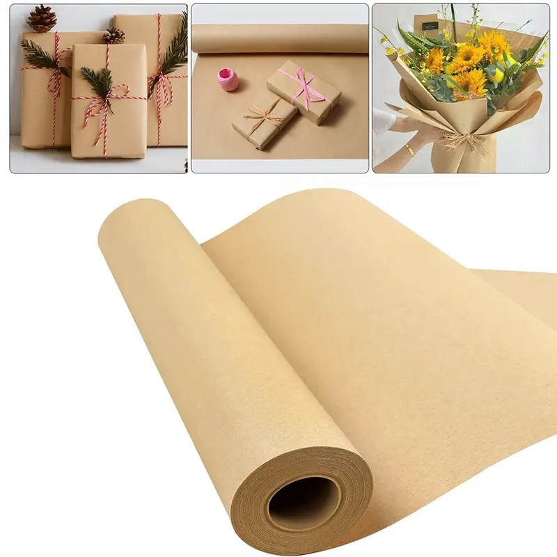 Brown Kraft Paper Ideal For Gi - Wallpaper Art And Craft avis et prix
