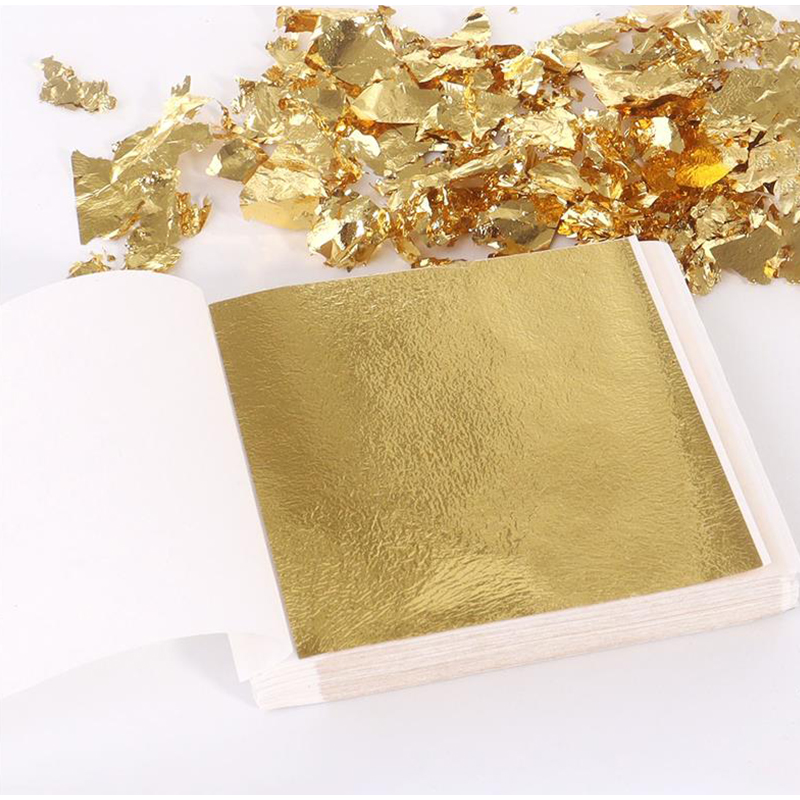 200Pcs Golden Leaf Foil Leaf S - Art Craft Leaves avis et prix