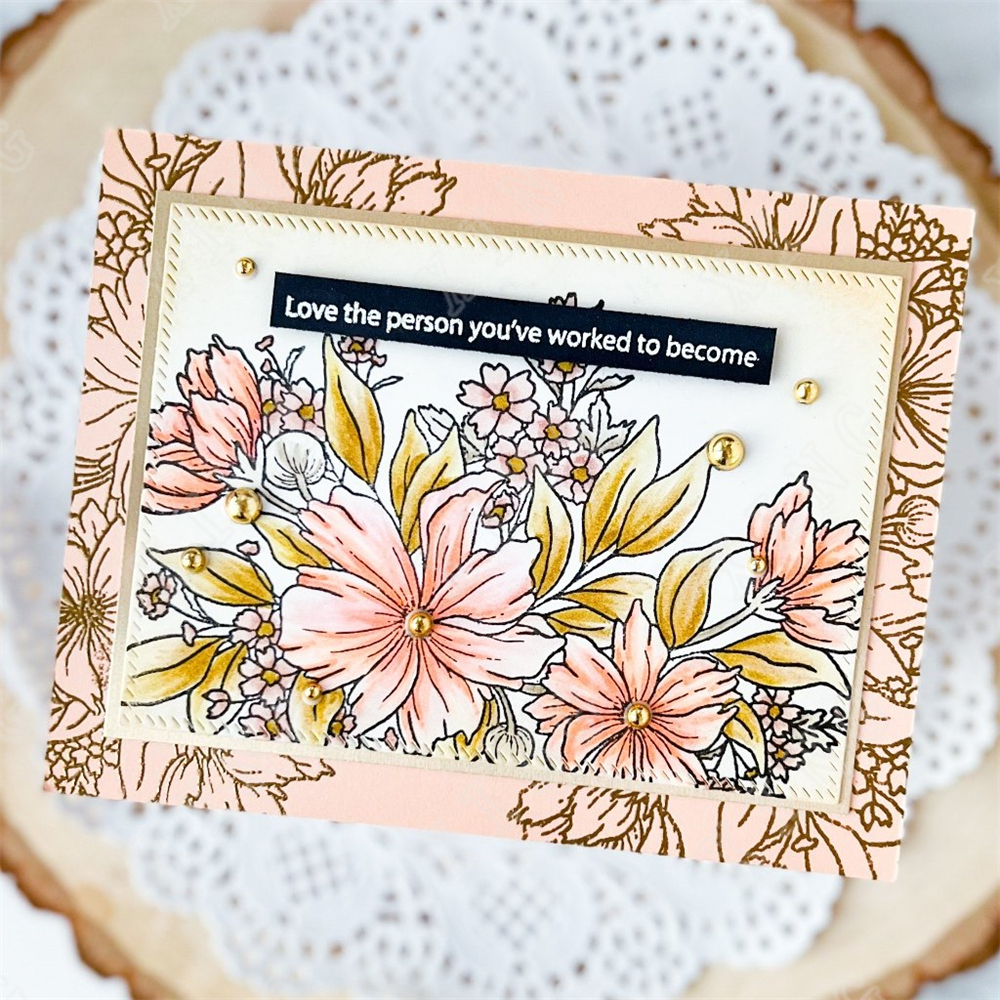 2022 Cosmos Bunch Metal Cuttin - Rubber Stamp Blank avis et prix