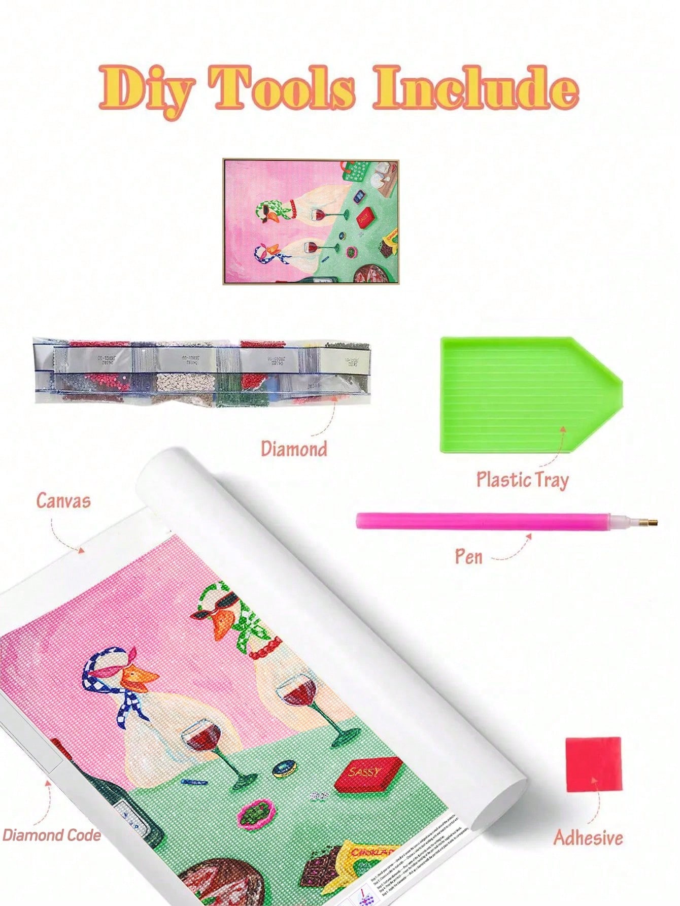 5D DIY Diamond Painting | Uniq - Art Craft Definition avis et prix