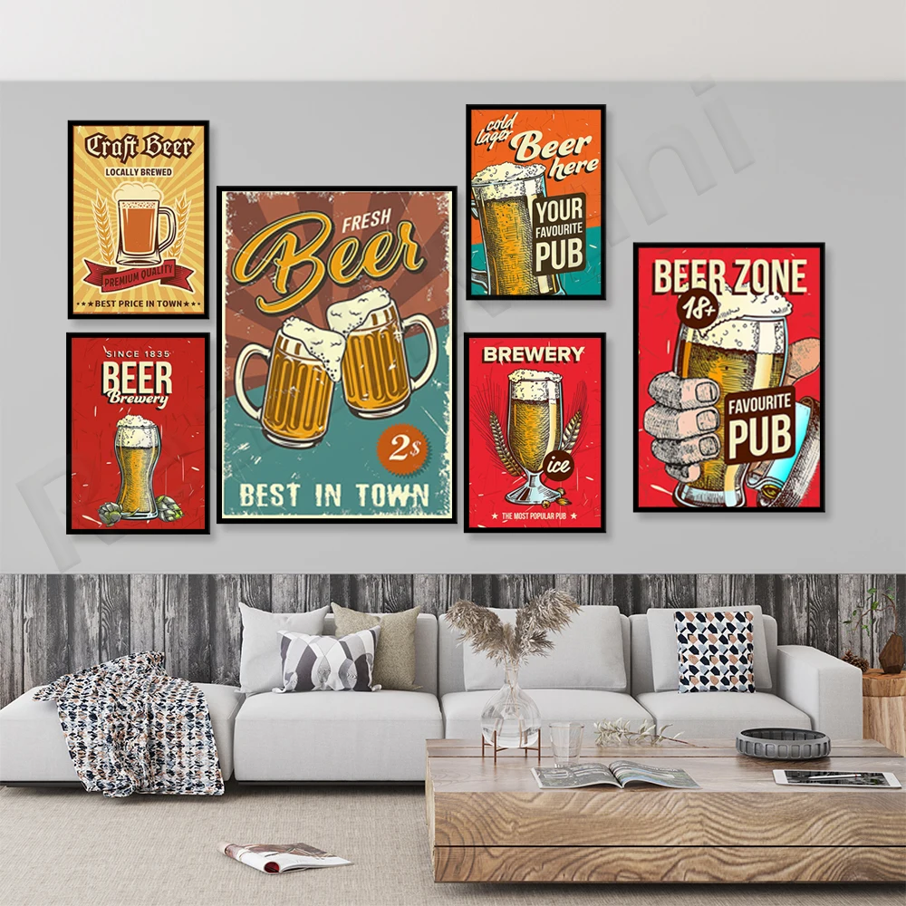 Favorite pub poster, brewery,  - Art Craft Decoration Ideas avis et prix