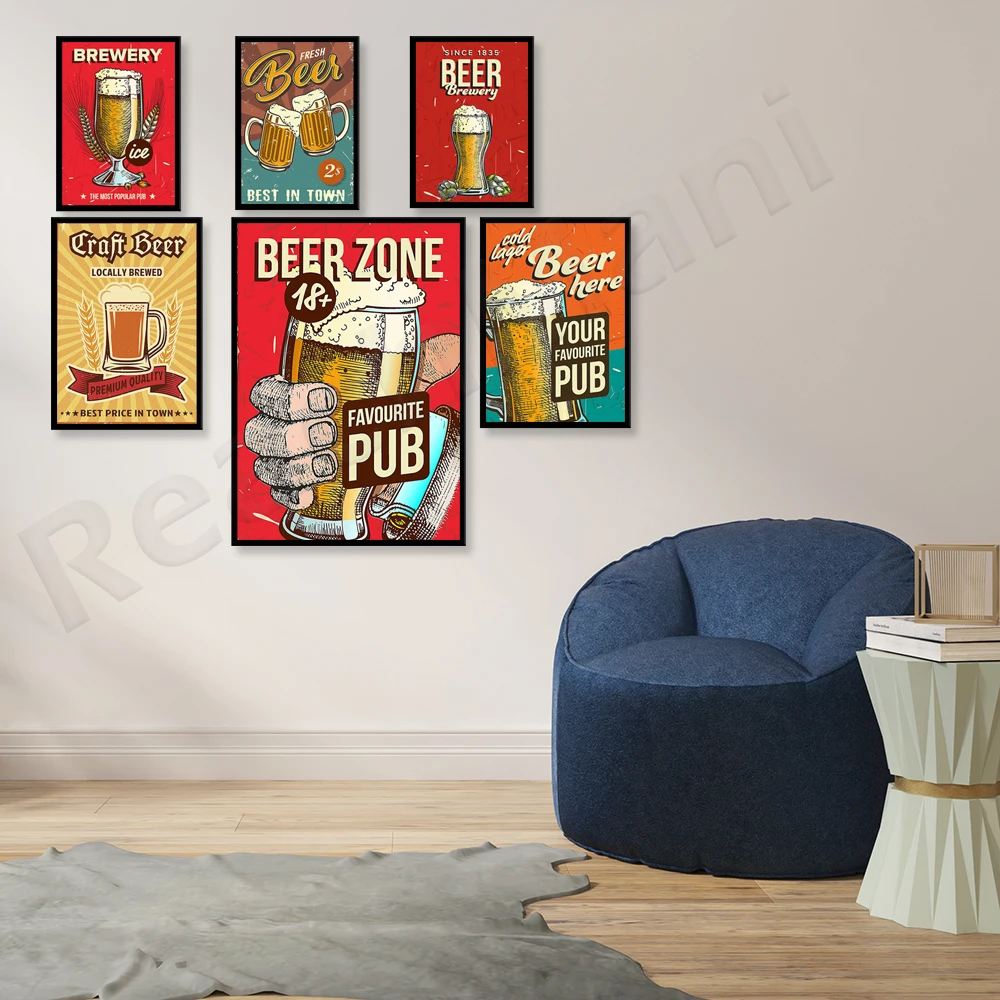 Favorite pub poster, brewery,  - Art Craft Decoration Ideas avis et prix