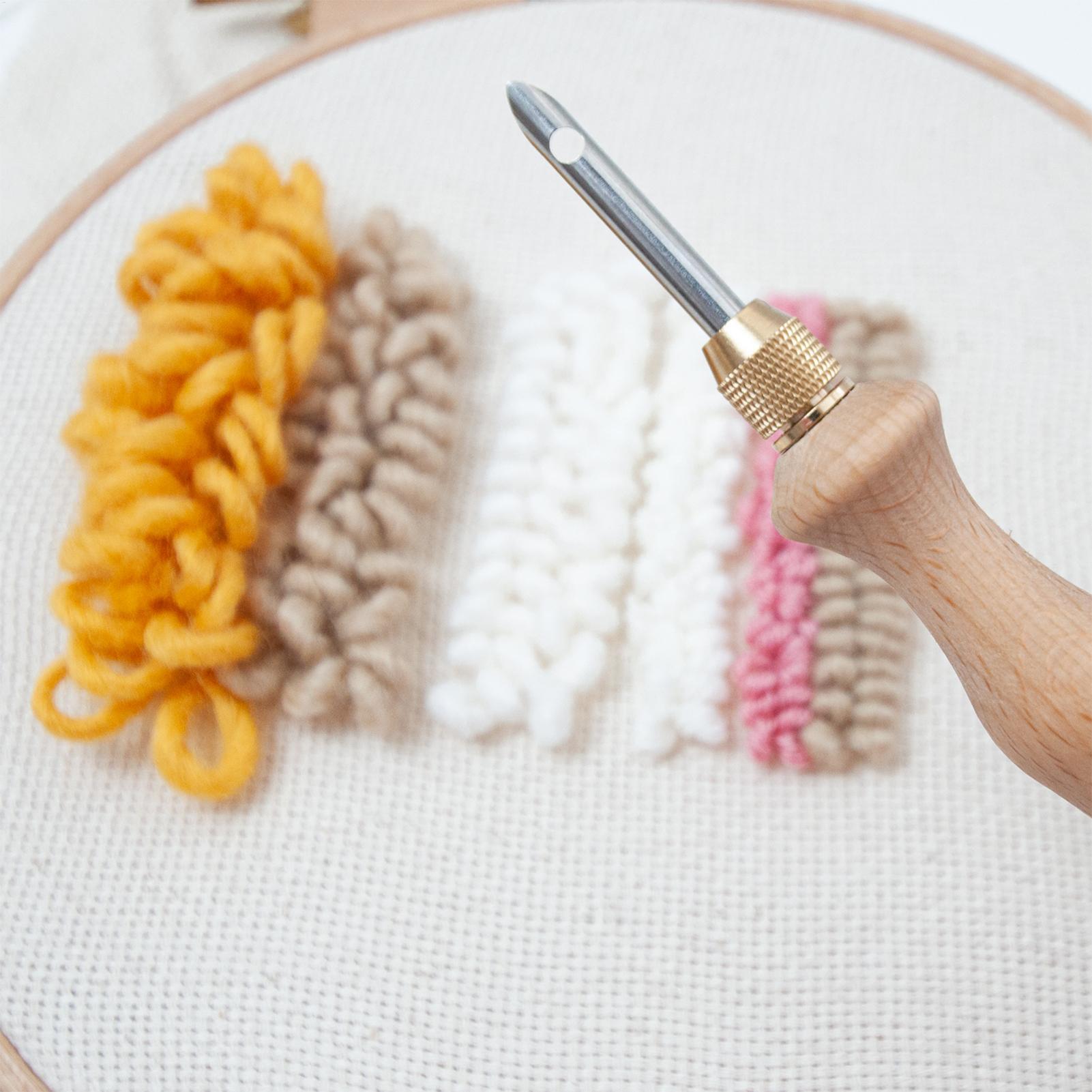 Punch Needle Tool Kit With Thr - Art Craft Yarn avis et prix