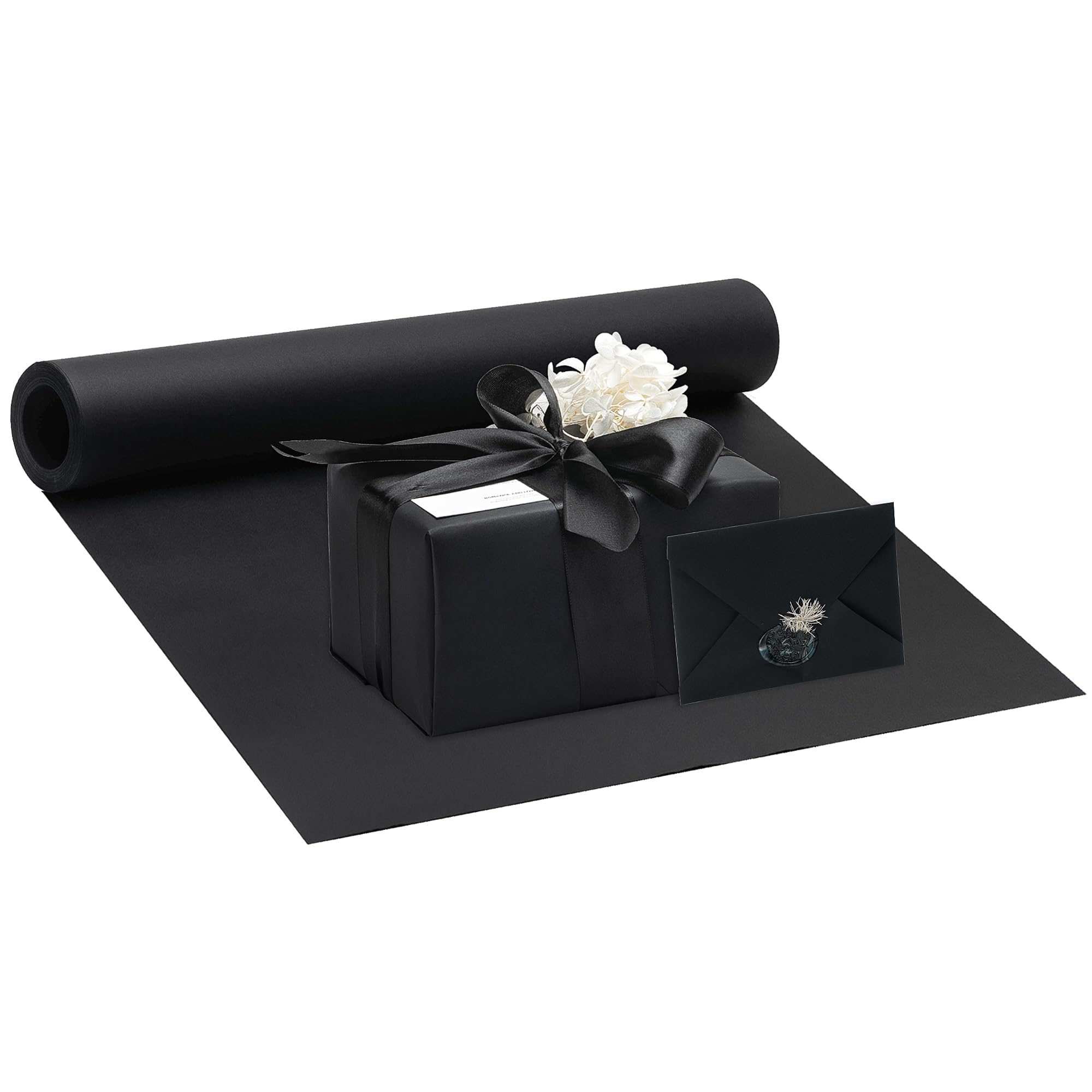 kraft paper Black Wrapping Pap - Wallpaper Art And Craft avis et prix