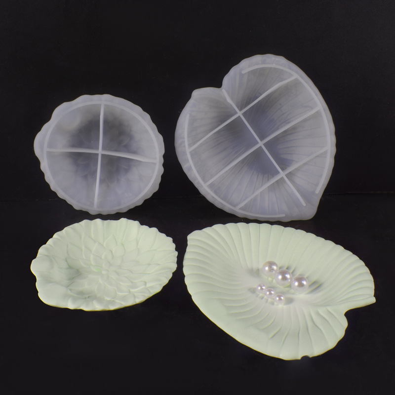 Plaster Cement DIY Leaf Dish M - Art Craft Leaves avis et prix