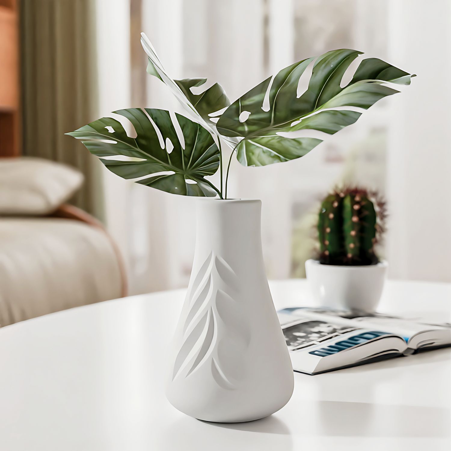 Leaf Texture Vase Silicone Mol - Art Craft Leaves avis et prix