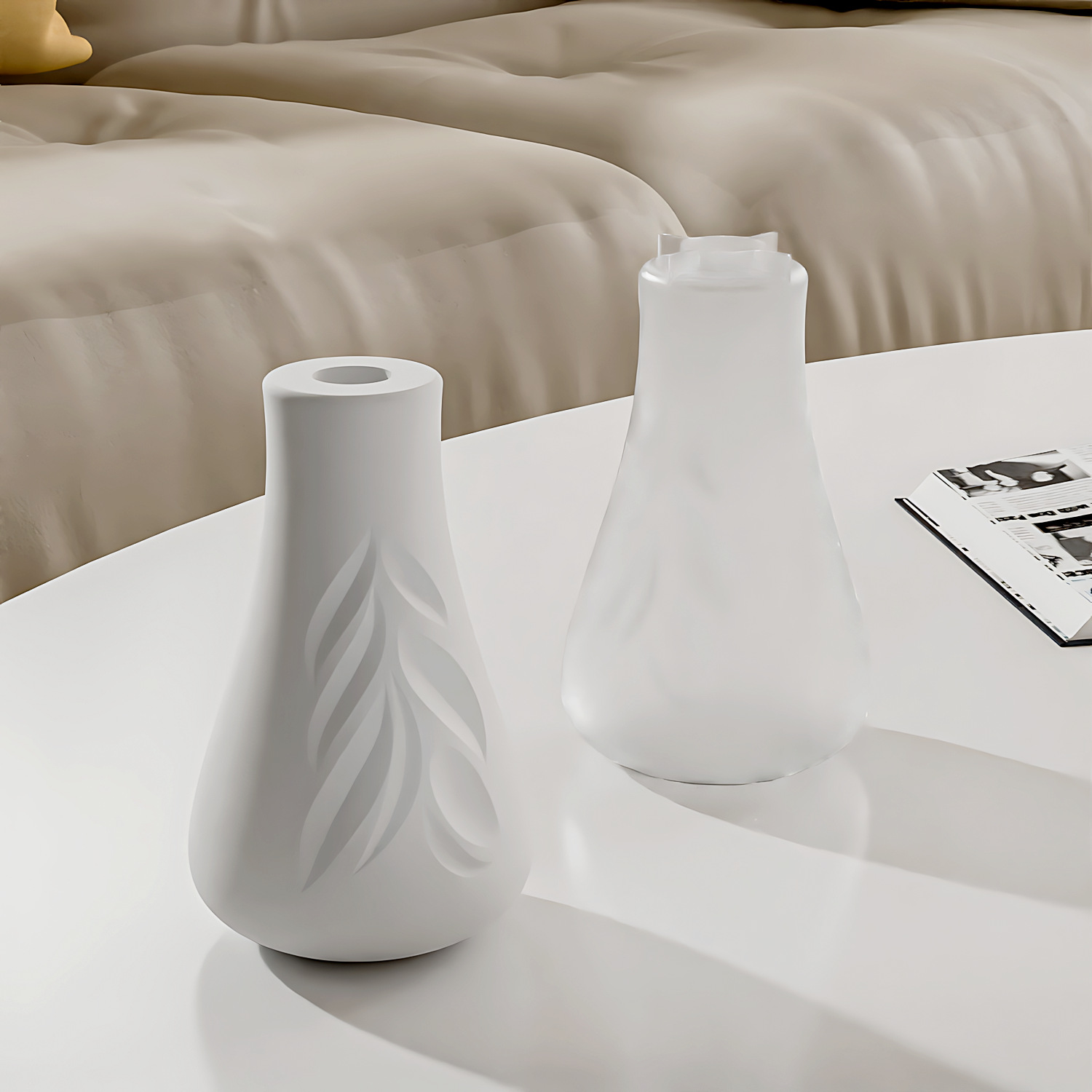 Leaf Texture Vase Silicone Mol - Art Craft Leaves avis et prix