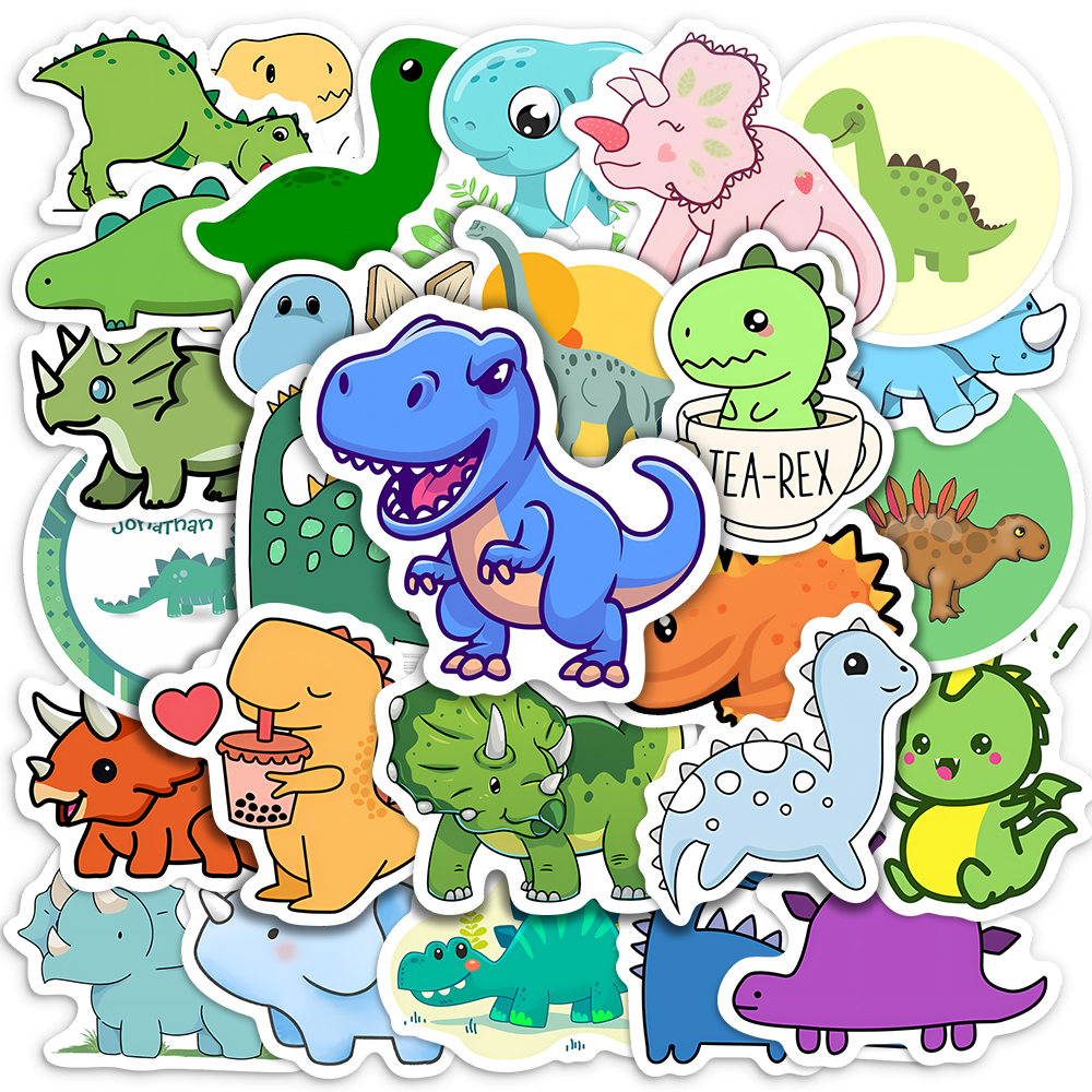 Cute Lovely dinosaur Stickers  - Art Craft Dinosaur avis et prix