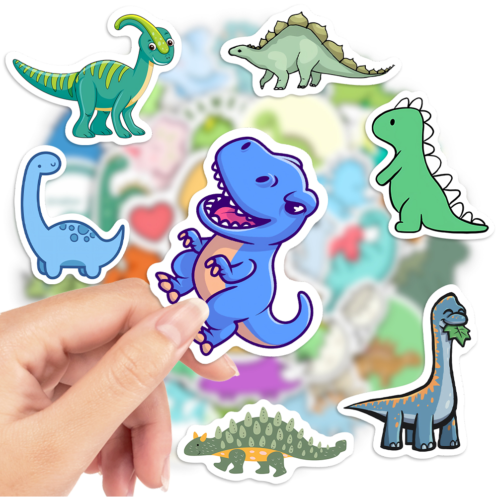 Cute Lovely dinosaur Stickers  - Art Craft Dinosaur avis et prix