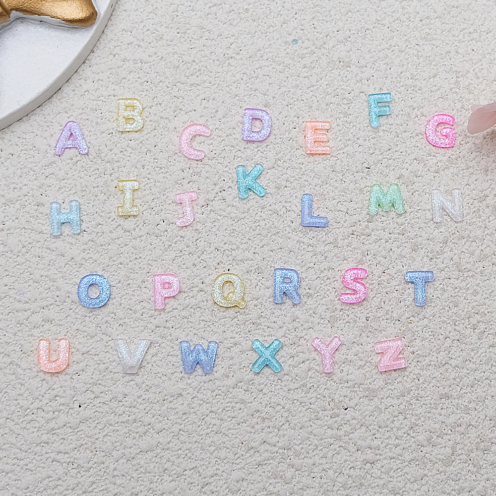 100pcs Mix Letter Nail Art Cha - Art Craft Letter A avis et prix