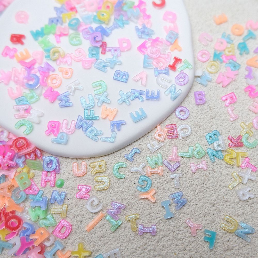 100pcs Mix Letter Nail Art Cha - Art Craft Letter A avis et prix