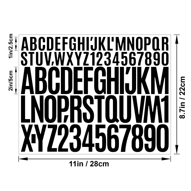 1+2 Inch Mixed Alphabet Number - Art Craft Letter A avis et prix