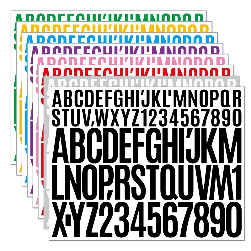 1+2 Inch Mixed Alphabet Number - Art Craft Letter A avis et prix