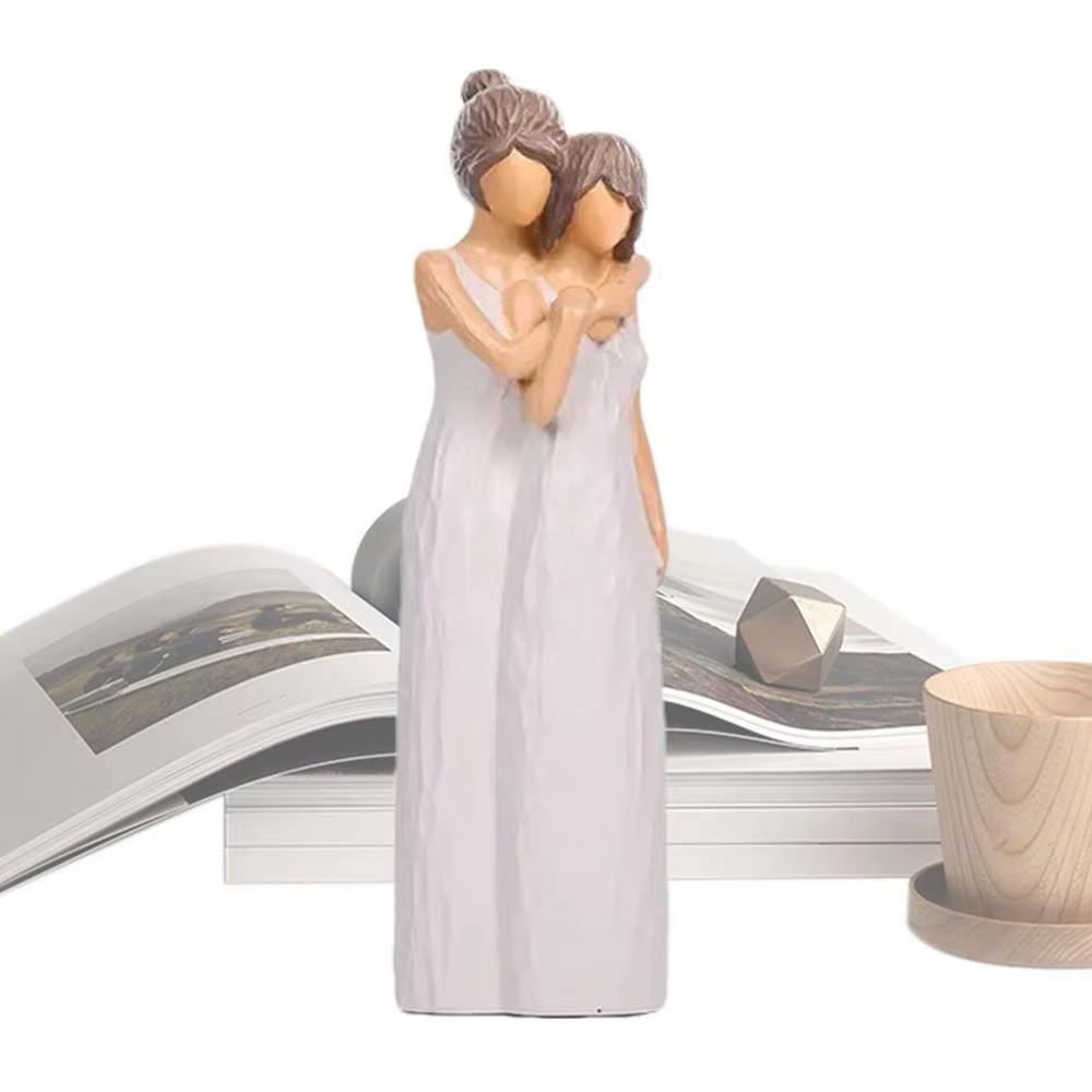 Hand-Painte Mother And Daughte - Art And Craft For Mother'S Day avis et prix
